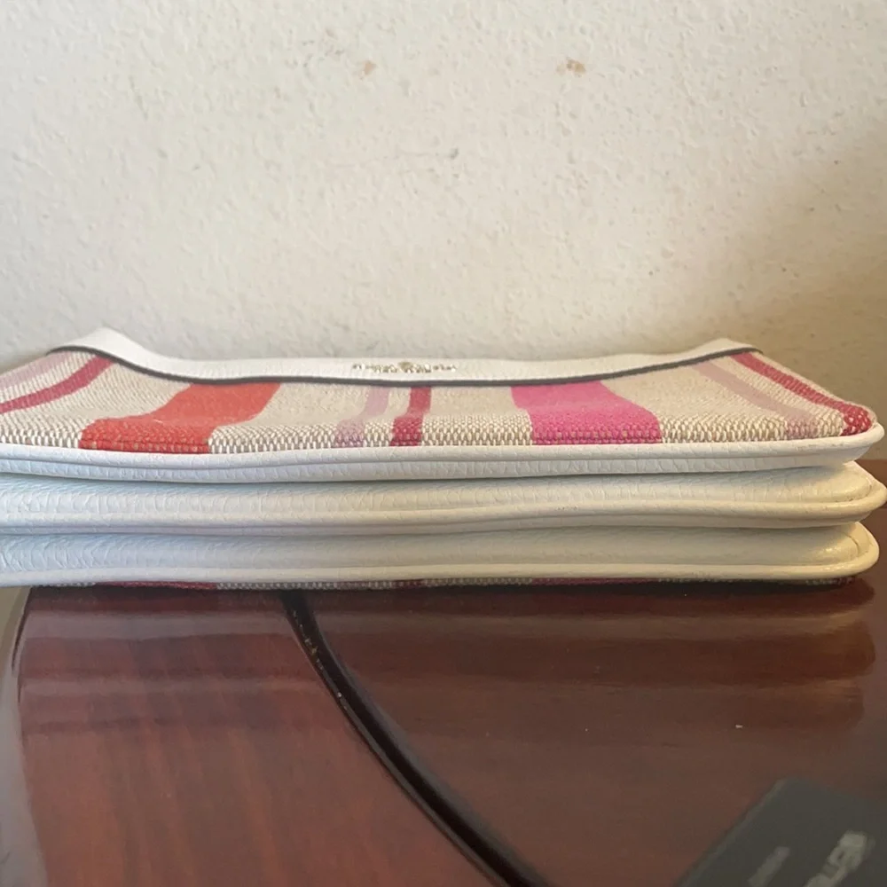 Kate Spade Leather and Canvas Crossbody Bag